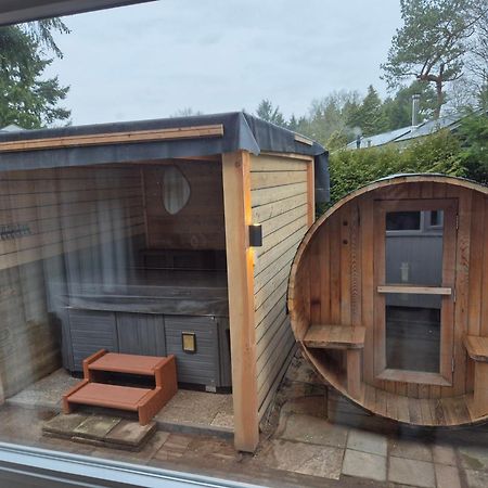 ארמלו Luxe Boshuisje Met Prive Wellness & Jacuzzi Op De Veluwe מראה חיצוני תמונה