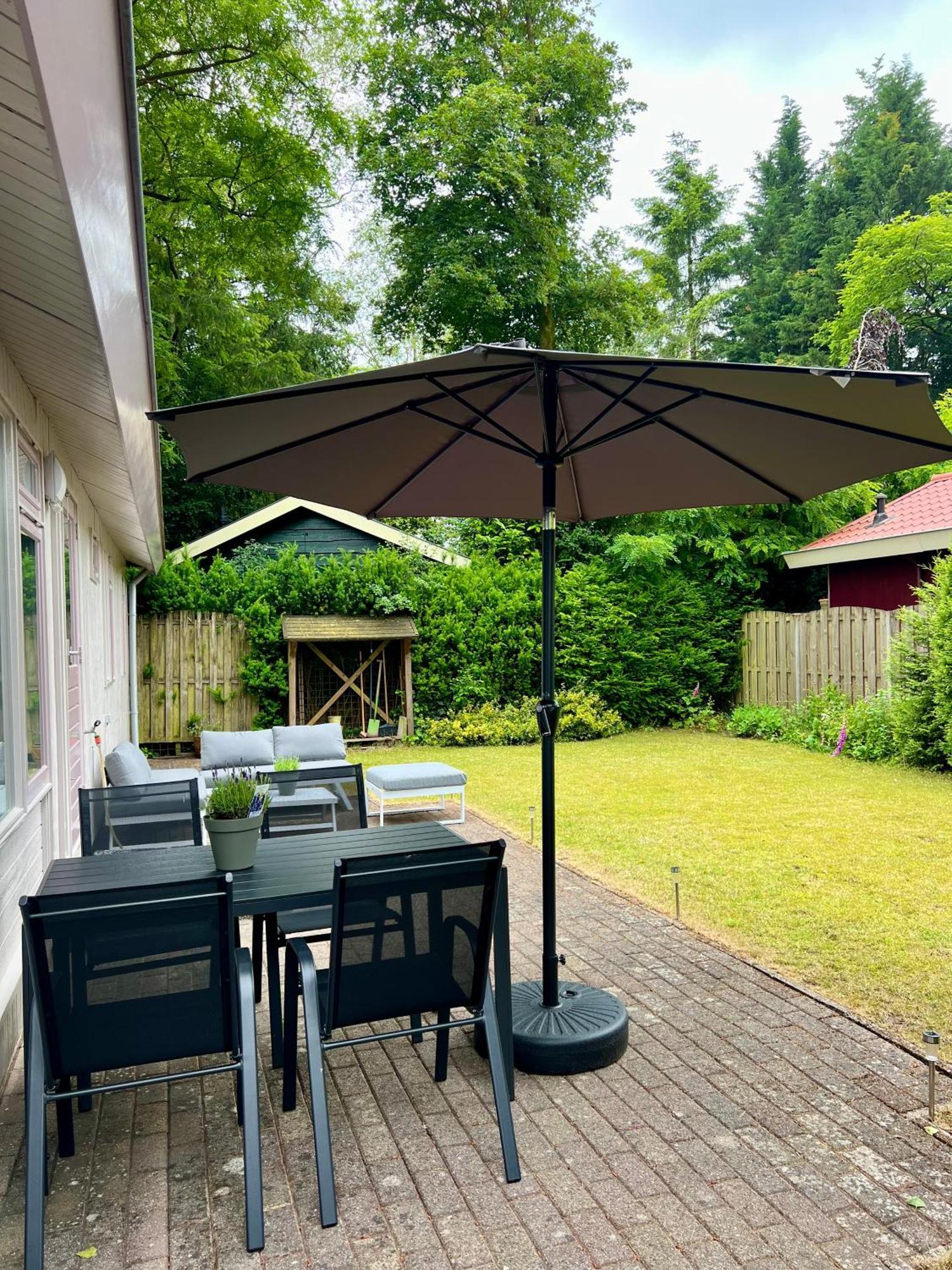 ארמלו Luxe Boshuisje Met Prive Wellness & Jacuzzi Op De Veluwe מראה חיצוני תמונה