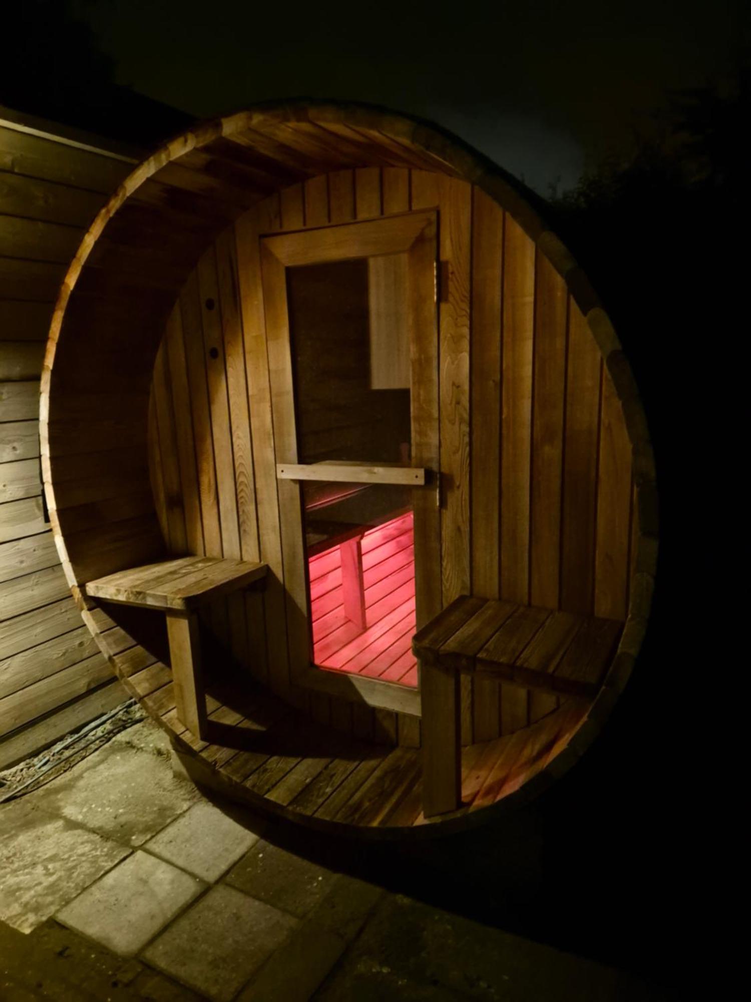 ארמלו Luxe Boshuisje Met Prive Wellness & Jacuzzi Op De Veluwe מראה חיצוני תמונה